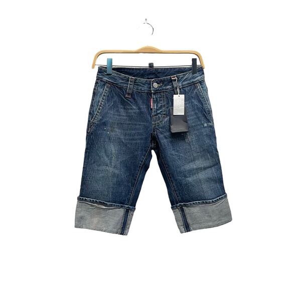 NWT Dsquared2 Jean Bermuda Women’s Size 42 (6 US)